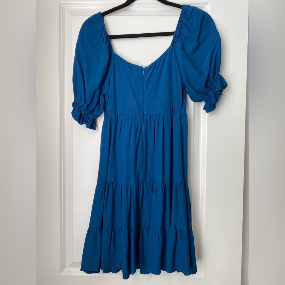 Blue Mini Dress - Picture 3 of 4